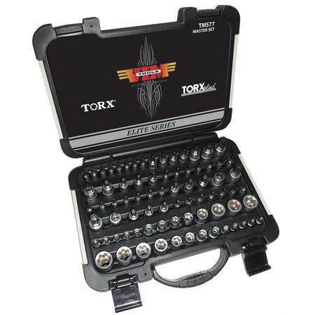 VIM PRODUCTS VIM Tools 77-Piece Elite Series Master Torx Set TMS77